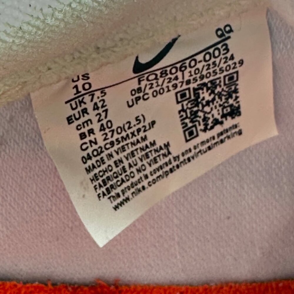 Women's Nike Blazer Low '77 Vintage Football Grey Suede Shoes FQ8060‑003 Size 12 - Picture 8 of 8